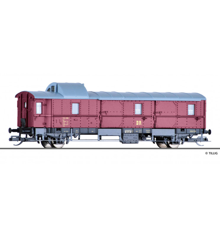 Tillig TT 13406 - Baggage car Pwi of the DR, Ep. III