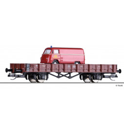 Tillig TT 14665 - Stake car R 10 of the DB with load, Ep. III, H0