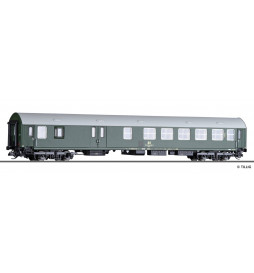 Tillig TT 16496 - 2nd class passenger coach with baggage compartement BDmse of the DR, Ep. IV
