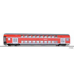 Tillig TT 16806 - 2nd class double-deck coach DBz 750 of the DB AG, Ep. VI, H0