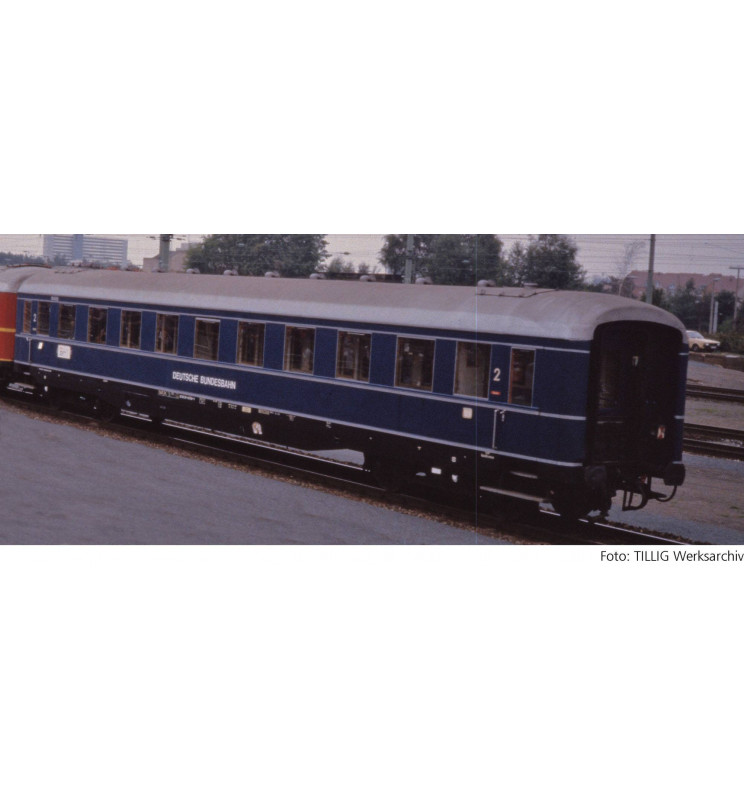 Tillig TT 16946 - 2nd class passenger coach of the Passauer Eisenbahnfreunde e.V., Ep. VI