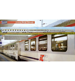 ACME 55119 - Zestaw 4 wagonów pociągu EN 477 Metropol -R 407 Chopin