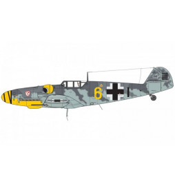 Airfix 02029A - Samolot myśliwski Messerschmitt Bf109G-6, skala 1:72