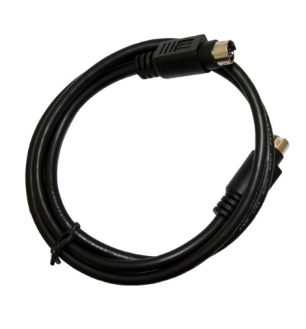 Kabel, 7-stykowy Mini-DIN/6-stykowy Mini-DIN, 0.8m, do połączenia ECoSBoost i ECoS - ESU 50305
