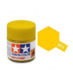 Tamiya 81703 - Farba akrylowa - XF-03 Yellow Matt/ 10ml