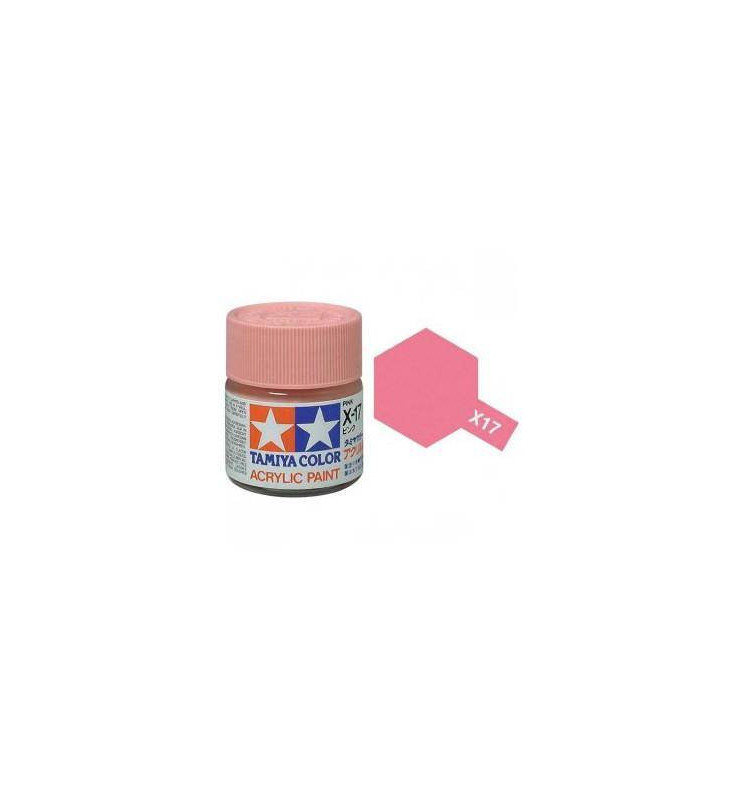 Tamiya 81517 - Farba akrylowa - X-17 Pink / 10ml