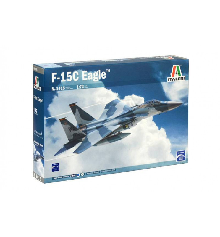 Italeri 1415 - Samolot F-15C EAGLE do sklejania, skala 1:72