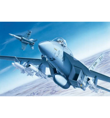 Italeri 0083 - Samolot F/A - 18E SUPER HORNET do sklejania, skala 1:72