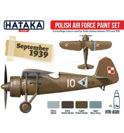 Hataka HTK-AS01 - Polish Air Force zestaw farb
