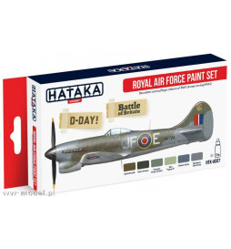 Hataka HTK-AS07 - Royal Air Force zestaw farb