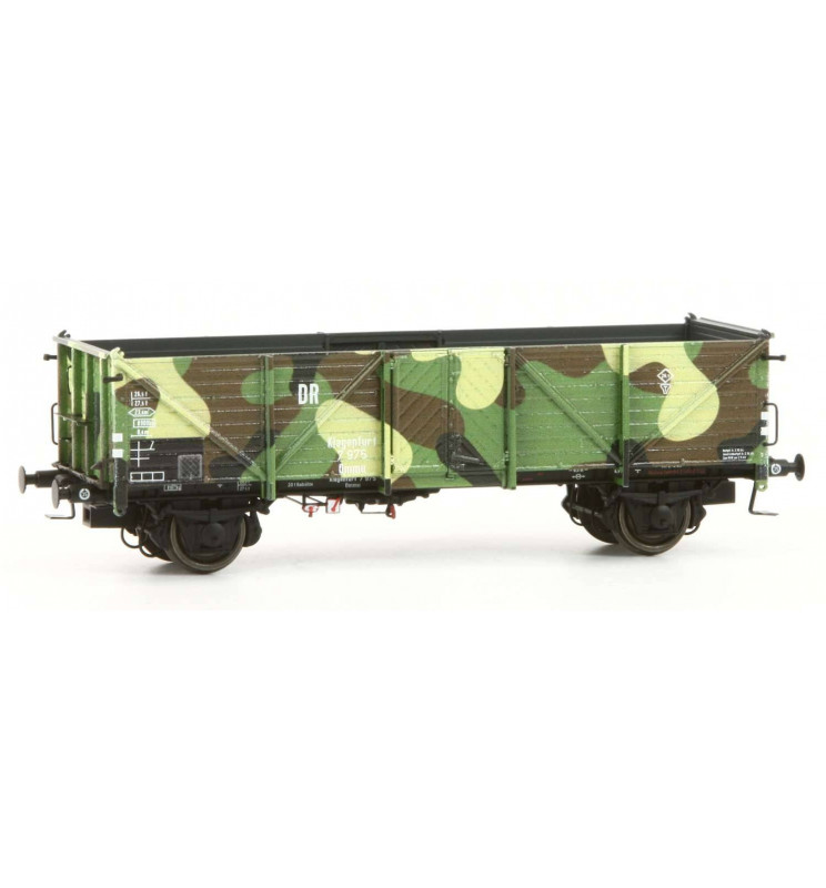 Exact-train EX20352 - Wagon towarowy odkryty Klagenfurt 7 975 Ommu (Camouflage), DRG, Ep. II