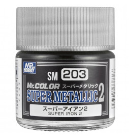Mr.Hobby SM-203 - Metalizer Super Iron 2, żelazo