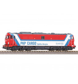 Piko 52866E - Lok. spalinowa SU46-032 PKP Cargo, Z.T. w Czerwieńsku, DCC ESU LokPilot+E1+UPS