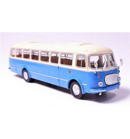 Brekina 58255 - Autobus Jelcz 043 / Skoda 706 RTO beżowo-niebieski "Ogórek"