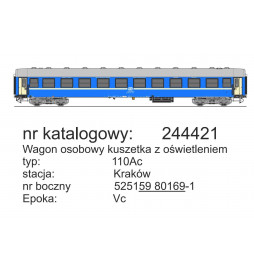 Robo 222230 - Wagon 2 kl 111Ah typ Y, St. Kraków, ep. VI