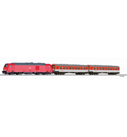 Zestaw Pociąg osobowy z BR285 DBAG - Tillig TT 01437