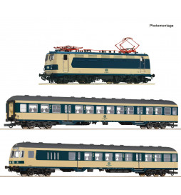 Roco 61484 - Zestaw osobowy z lokomotywą  BR 141 The Karlsruhe, DB, epoka IV, DCC z dźwiękiem