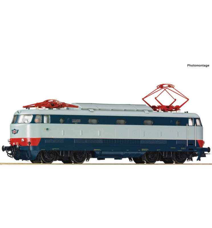 Locomotive E.444.032 FS Ep IV-HO 1/87-ROCO 70890 