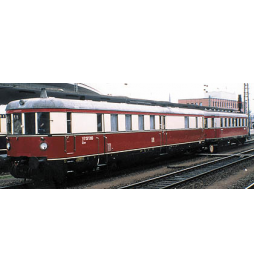 Wagon VT137 z wag.ster.VS145, DR ep.III - Tillig TT 02850, skala TT