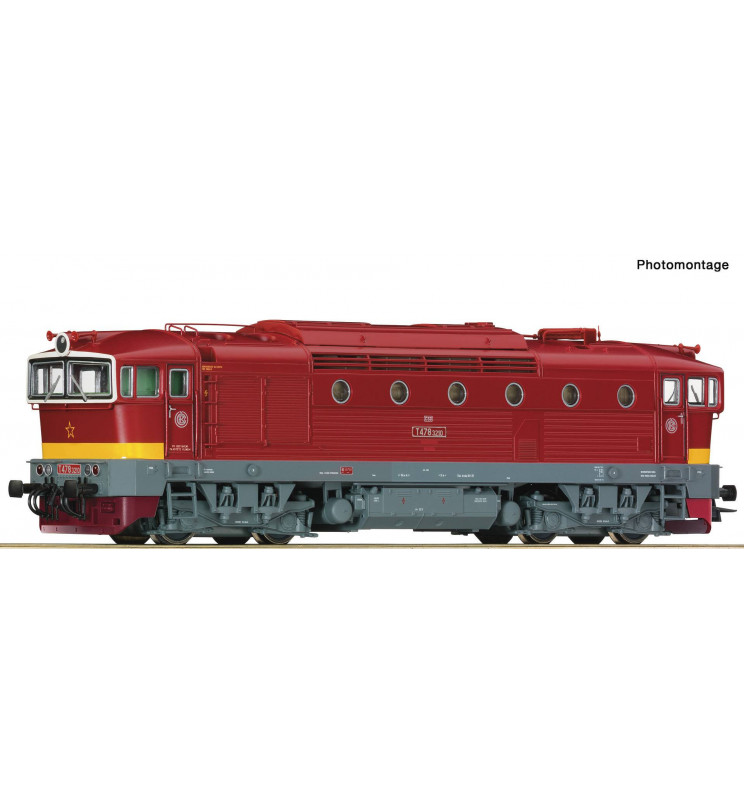 Roco 72946 - Lokomotywa spalinowa class T 478.3 CSD, ep. IV-V