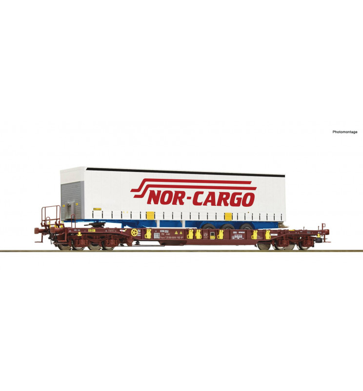Roco 76222 - Pocket wagon T3 + Nor Cargo AAE, ep. VI