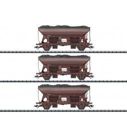 Trix 24123 - Wagony samowyładowcze, DR/DDR, epoka IV
