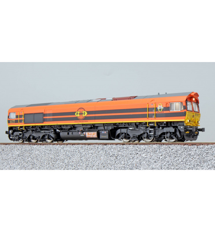 ESU 31287 - Diesellok H0, C66 Rail Feeding 561-05, Ep VI, Vorbildzustand um 2016, Orange  Sound+Rauch, DC/AC