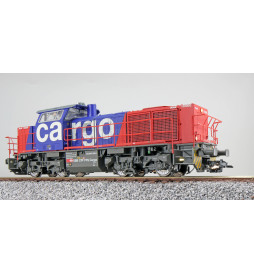 ESU 31305 - Diesellok, H0, G1000, Am 842 102-6 SBB Cargo, Rot/Blau, Ep V, Vorbildzustand um 2004, Sound, Rangierkupplung, DC/AC