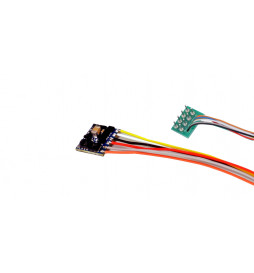 ESU 59110 - Dekoder funkcyjny LokPilot 5 FX micro DCC/MM/SX, 8-pin NEM652