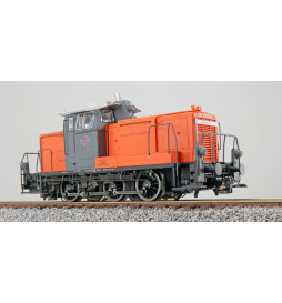 ESU 31429 - Diesellok, H0, BR V60, 360 608, orange-grau, Bocholter Ep. V, 2003,LokSound,Raucherzeuger,Rangierkupplung,DC/AC
