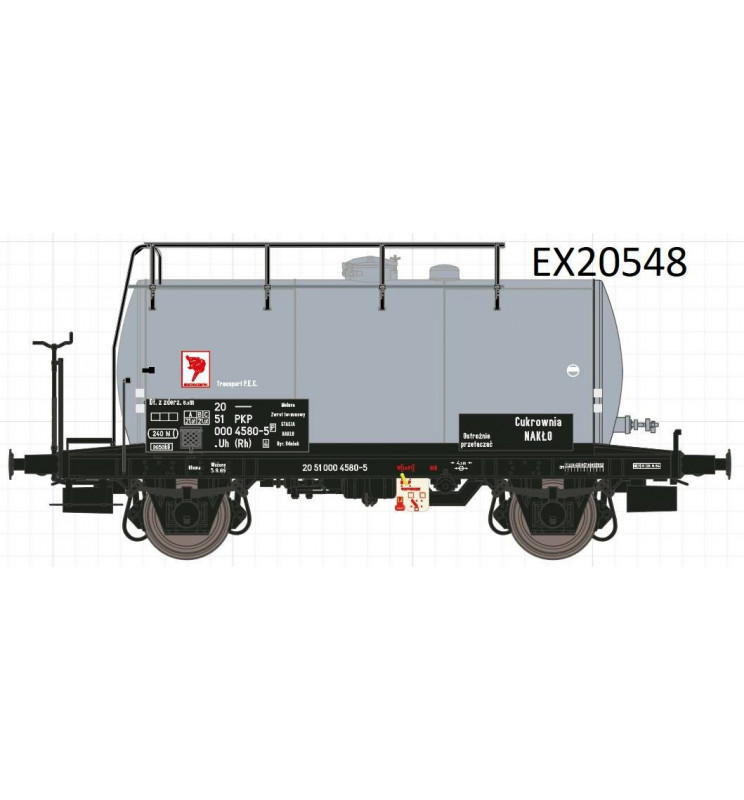 Exact-Train EX20547 - Wagon cysterna 24m3 Uerdinger, Rh 0 563 571, PKP, Ep. IV