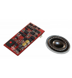 Piko 56405 - Dekoder do SU46 PKP, PIKO SmartDecoder 4.1 Sound PluX22 + głośnik + światła E1