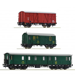 Roco 76019 - 3 piece set: Track maintenance train CSD, ep. IV-V