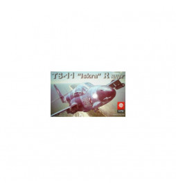 Plastyk PLK047 - TS-11 Iskra R Navy - 3 Eskadra Lotnictwa Taktycznego, Samolot do sklejania, skala 1:72