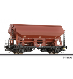 Wagon tow. z odchylnym dachem DB ep.III - Tillig TT 14576