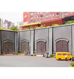 Noch 58086 - Śiana z twardej pianki z drzwiami, H0