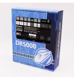 DR5000 - Wielosystemowa centralka DCC (WiFi, LAN, LocoNet, XPressNet, Booster-Bus, RS, InfraRed) z zasilaczem