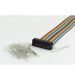 Lenz 80145 - LY145 32 LEDs incl. cable for LW150