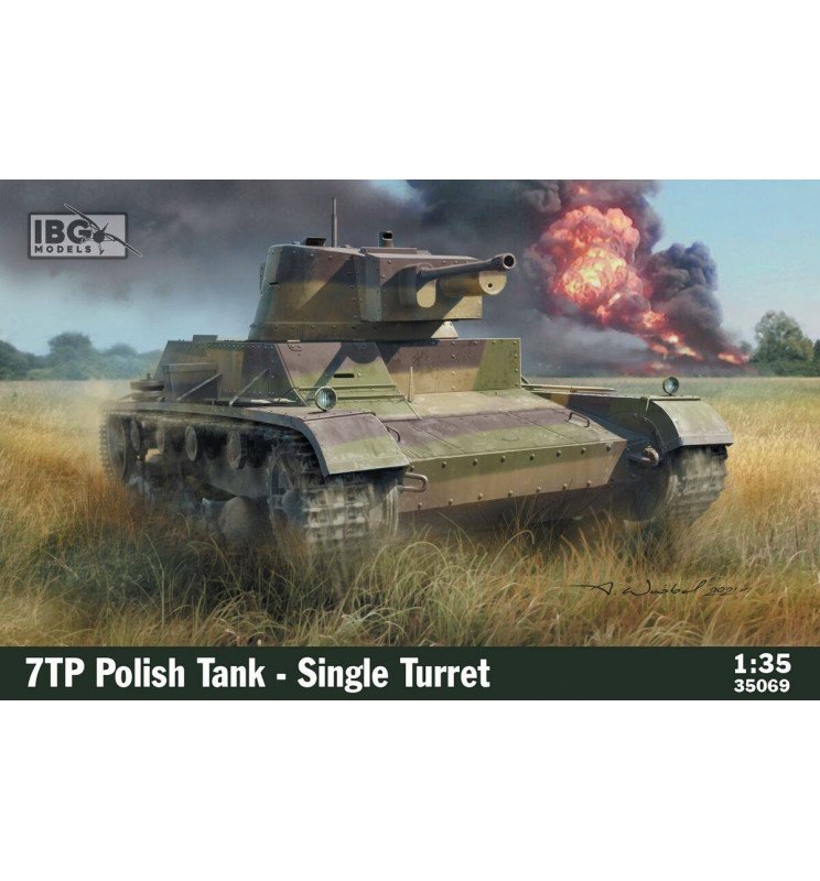 IBG 35069 - 7TP polski czołg lekki - jednowieżowy - 1:35
