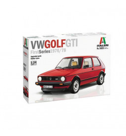 Italeri 3622 - Samochód VW Golf GTI lata 76-78, skala 1:24