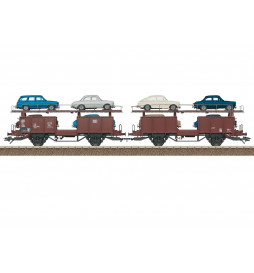 Trix TX24332 - Wagon do transportu aut DB