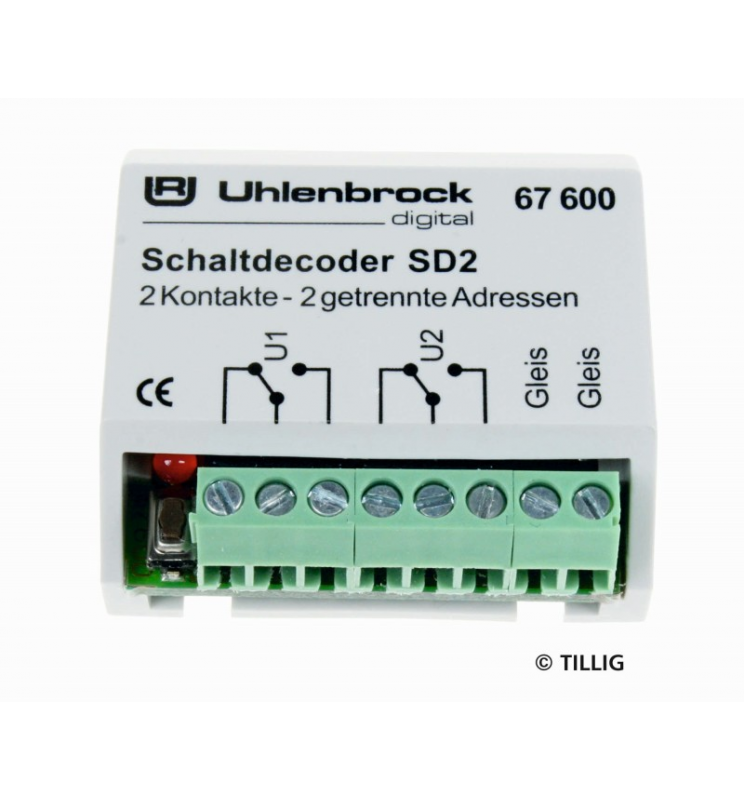 Dekoder włączający SD 2 - Tillig H0 66836