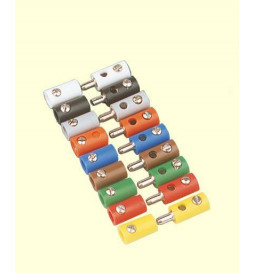 Brawa 3009 - Plug, white [100 pieces]