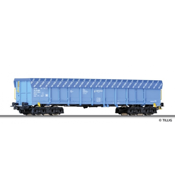 Wagon towarowy Eanos, SBB Cargo ep.IV - Tillig H0 76588