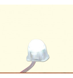 Brawa 94705 - Light Bulb, round 160° [LED], neon white