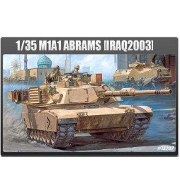 Academy 13202 - Czołg amerykański M1A1 ABRAMS "IRAK 2003", skala 1:35