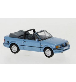 Brekina PCX870158 - Ford Escort IV Convertible, niebieski metalik, rok 1986