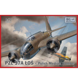 IBG 72511 - Samolot PZL 37 łoś - Polski średni bombowiec, skala 1:72