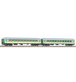 Piko 97303 - Zestaw 2 wagonów pasażerskich 2kl 111A PKP, ep. VI