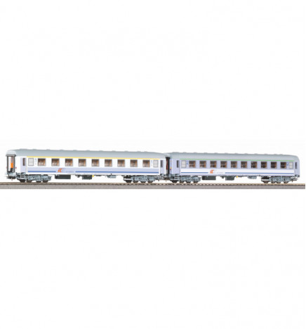 Piko 58394 - Zestaw 2 wagonów pasażerskich 1kl i 2kl 111A+112A PKP, ep. V
